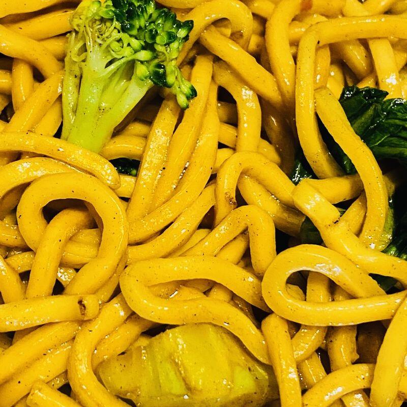 Thick veggies lomein